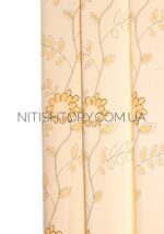 Штора лен с рисунком