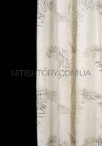 Штора лен с рисунком