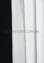 Тюль лен белая