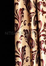 Штора с вензелем