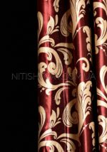 Штора с вензелем