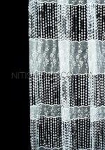 Тюль с вышивкой