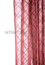 Тюль с принтом