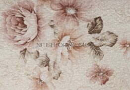 Штора лен с цветами — изображение 3