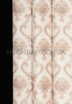 Штора лен с короной