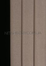 Однотонная льняная тюль