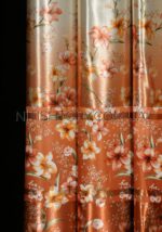 Штора блэкаут с цветами