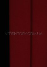 Штора темно-вишневая