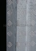 Тюль микросетка с рисунком