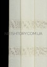 Тюль лен шампань