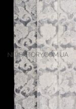 Тюль органза с цветами