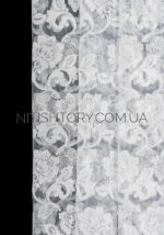 Тюль белая с цветами