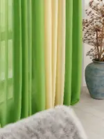 Современная тюль «ColorMix» RS-8031 Готовый комплект для зала, кухни и спальни — изображение 2
