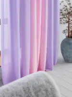Современная тюль «ColorMix» RS-8034 Готовый комплект для зала, кухни и спальни — изображение 2