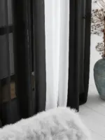 Современная тюль «ColorMix» RS-8041 Готовый комплект для зала, кухни и спальни — изображение 2