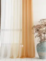 Современная тюль «ColorMix» RS-8004 Готовый комплект для зала, кухни и спальни